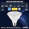 Luxrite PAR30 Short Neck LED Light Bulbs 11W 75W Equivalent 900LM 2700K Warm White E26 Base, 4PK LR31610-4PK - alternate 5